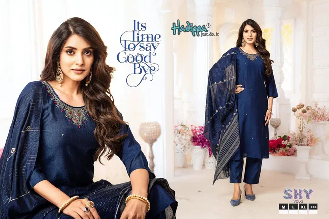 Sky Vol 2 By Hadippa Vatican Straight Cut Kurti With Bottom Dupatta Wholesale Online